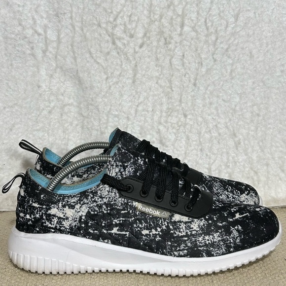 Reebok Womens Black/Grey/White DMX Ride Running Athletic Sneakers Shoes SZ US 8 - Picture 1 of 11